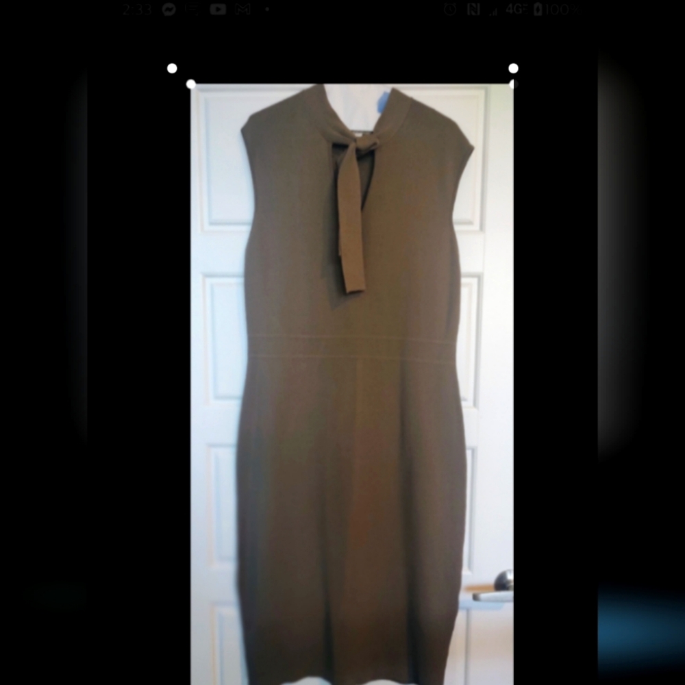 New York & company asymmetrical knit dress